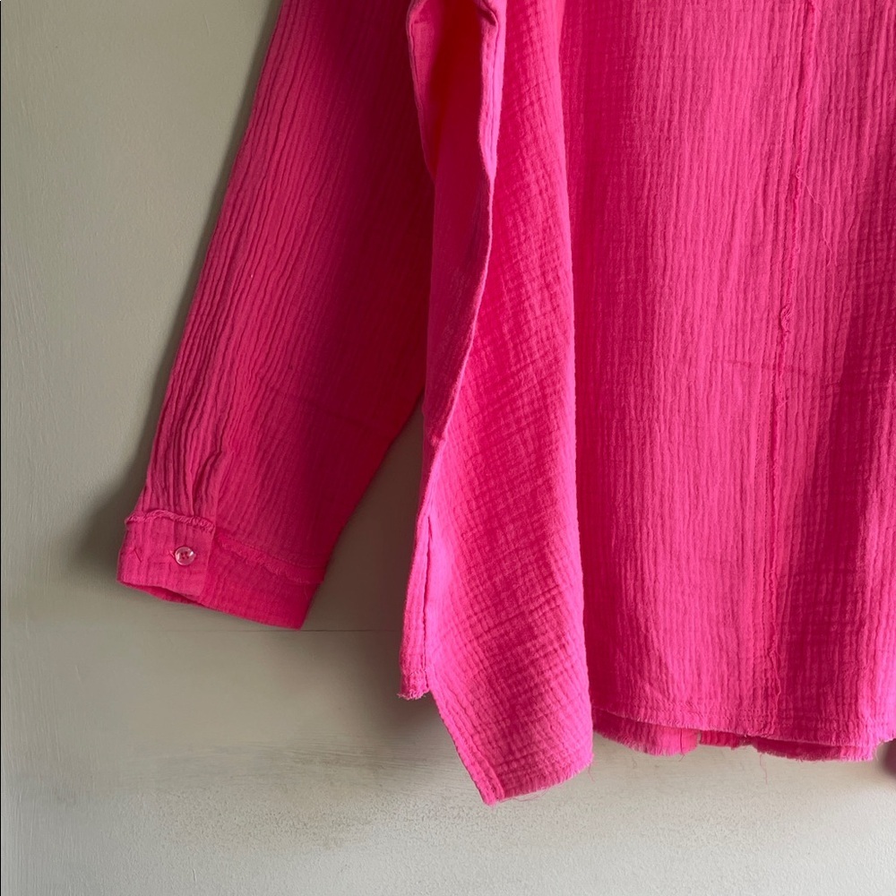 J.NNA Pink Button-Up Shirt - Picture 12 of 13